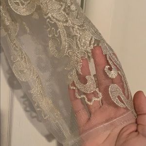 Chi chi London tea length wedding dress